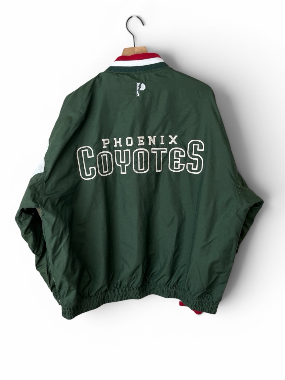 Vintage Pro Player NHL Phoenix Coyotes Windbreaker Full Zip Jacket Size Men’s XL